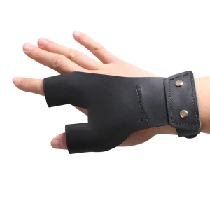 Left and Right Hand Protection Cowhide Gloves 2