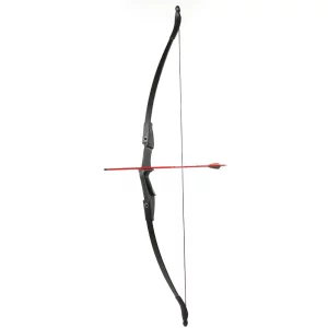 Black Hunter 57″ 20-40lbs Takedown Recurve Bow | Left & Right Hand 3