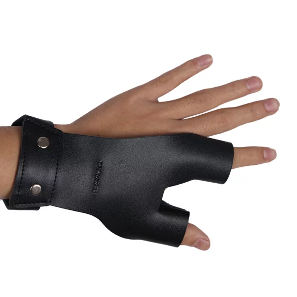 Left and Right Hand Protection Cowhide Gloves 4